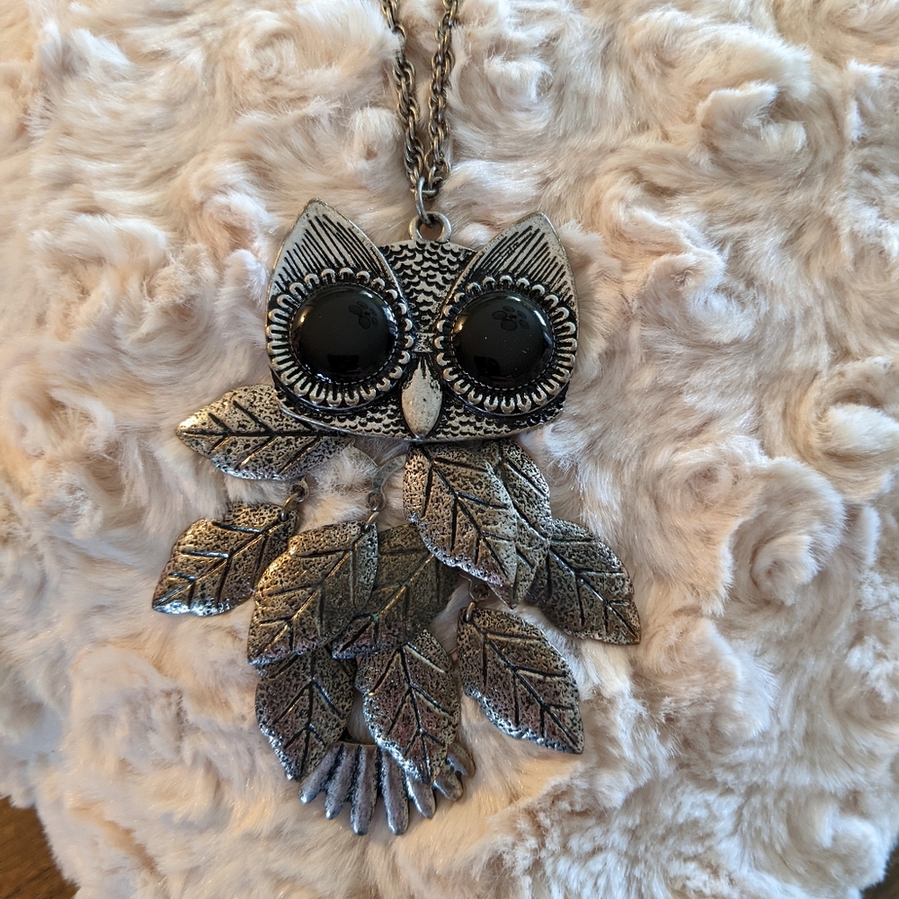 15" Owl Necklace